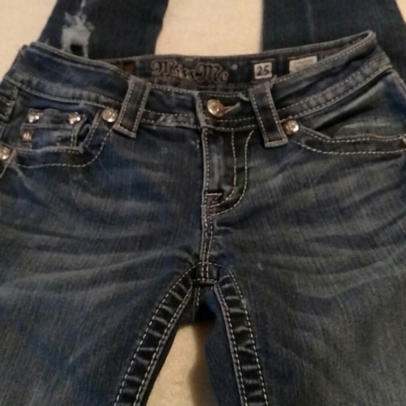 Miss Me Authentic skinny Jeans Stressed out. - Picture 5 of 10